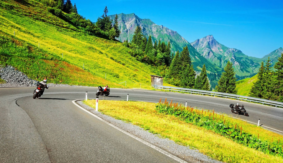 Motorvakantie Zwitserse Passen Alpenbrevet Motorreis Zwitserland