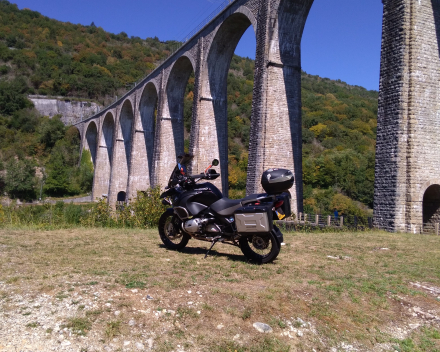 Frankrijk Gorges Motorroute