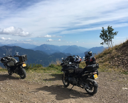 Dolomieten Bergen Motorrijden