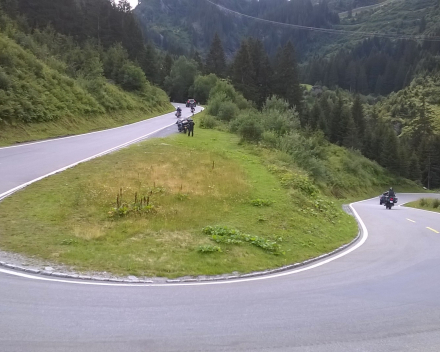 Motorrijden in de Franse Alpen 