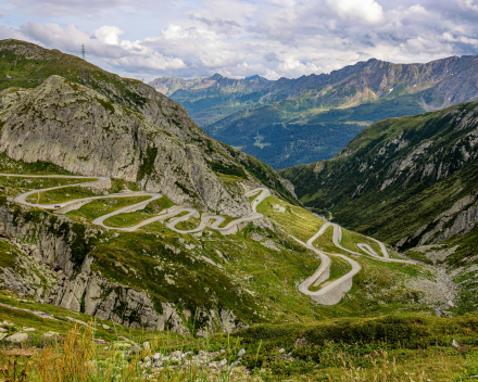 Gotthardpass Motorroute