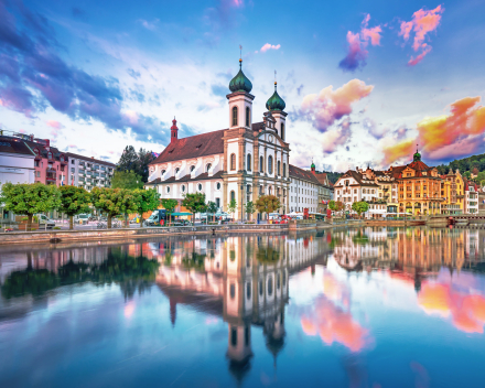 Luzern Zwitserland Motorvakantie