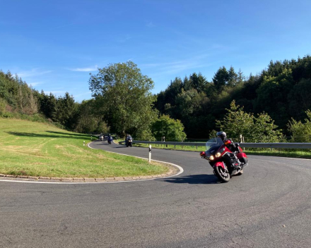 Moezel Motorrijden op GPS Route