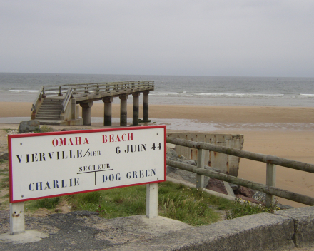 Stranden van Normandie bezoeken