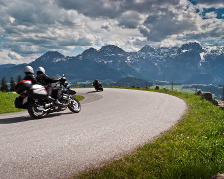 Motorrijden in de Franse Alpen