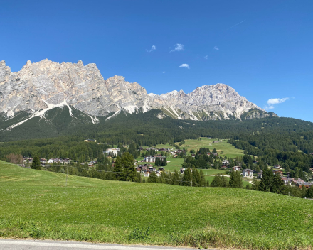 Motorroutes in de Dolomieten Italie
