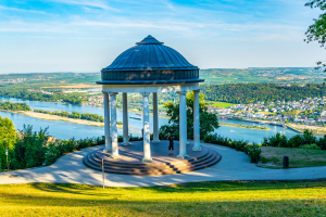 Route langs het Niederwald Denkmal